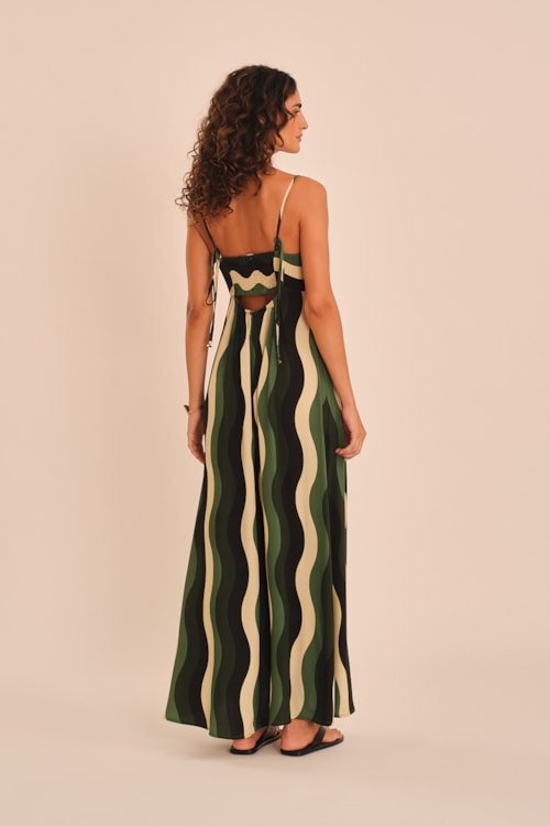 Vestido Cropped Ventos Do Saara Estampado - foto 2