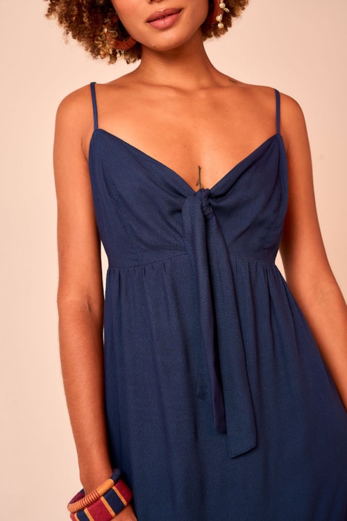 Vestido Cropped West Azul - foto 5