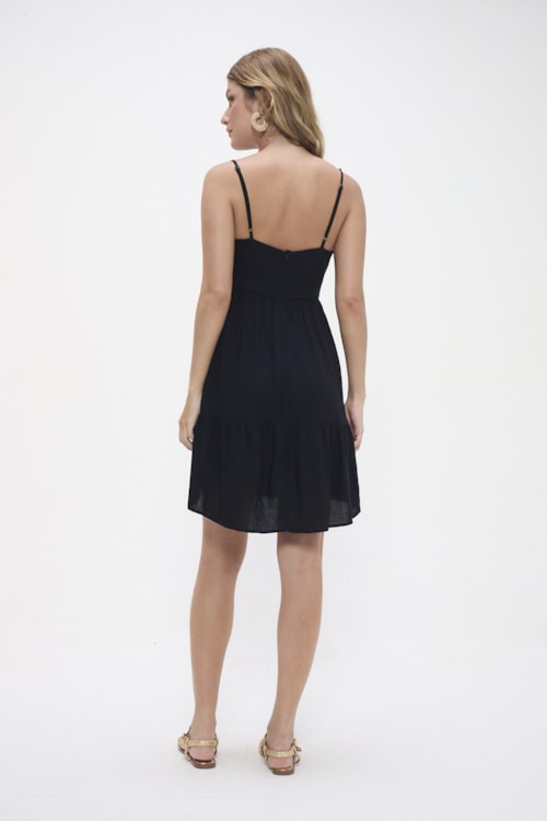 Vestido Curto Aruba Preto - foto 3