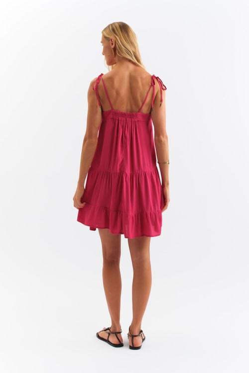 Vestido Curto Aurora Ameixa - foto 5