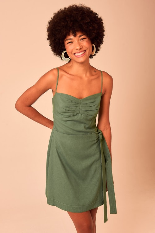 Vestido Curto Ciena Verde - foto 1