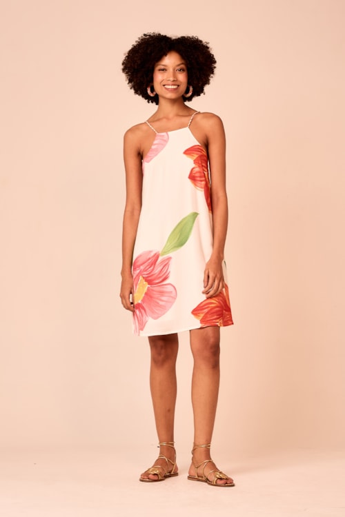 Vestido Curto Estampa Belle Estampado - foto 2