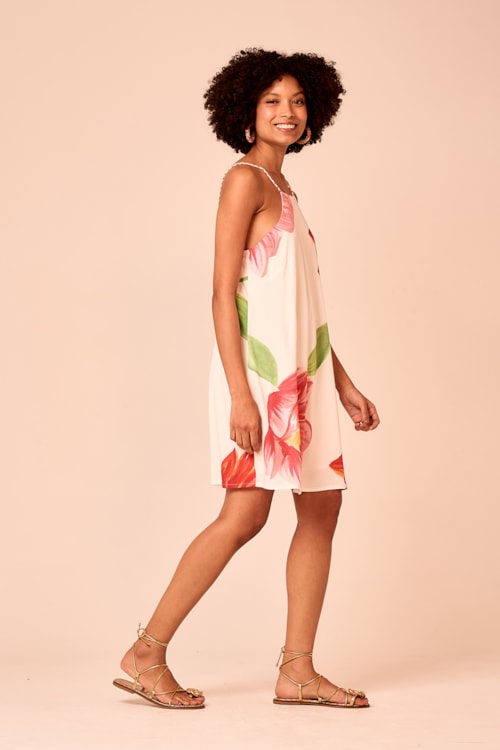 Vestido Curto Estampa Belle Estampado - foto 3