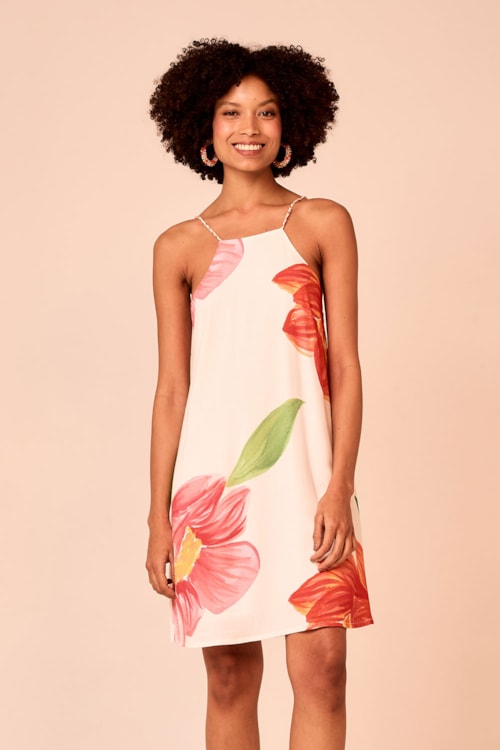 Vestido Curto Estampa Belle Estampado - foto 1