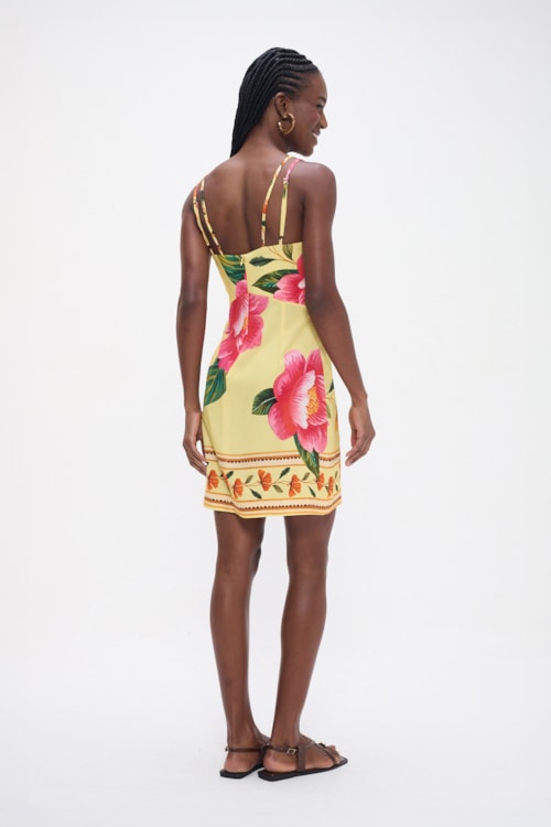 Vestido Curto Flora Estampado - foto 5