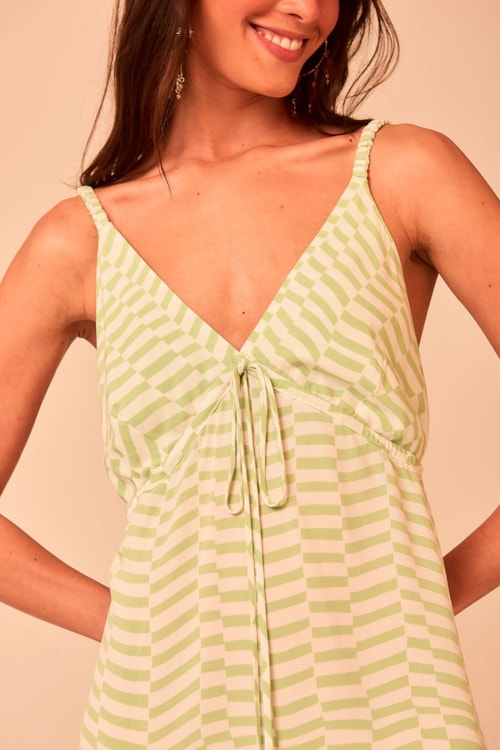 Vestido Curto Frescor Etnic Estampado - foto 2