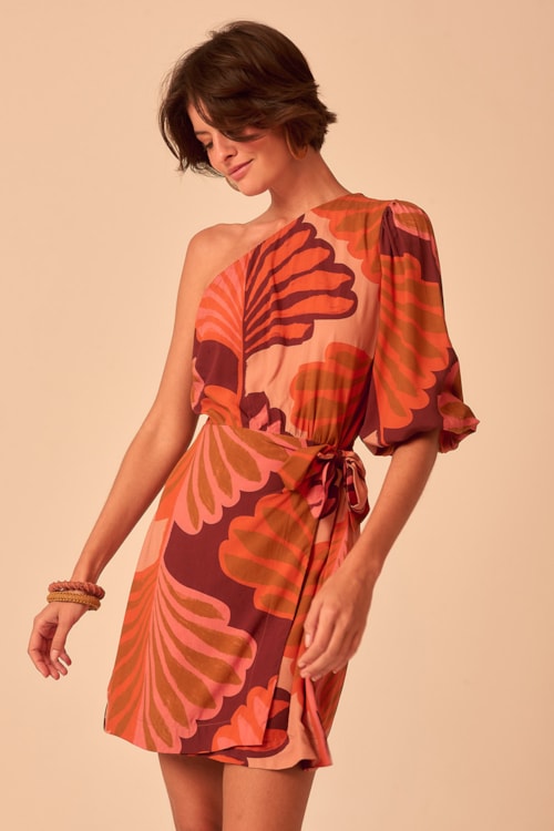 Vestido Curto Ivy Estampado - foto 5
