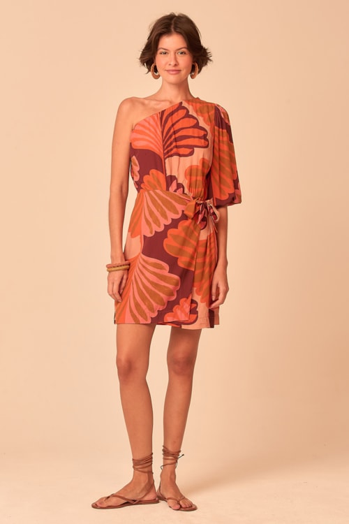 Vestido Curto Ivy Estampado - foto 1