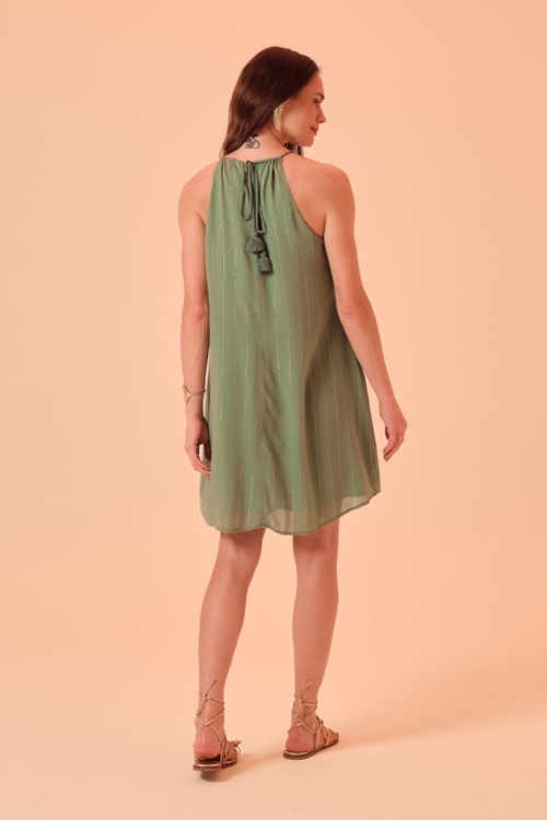 Vestido Curto Jade Verde - foto 5