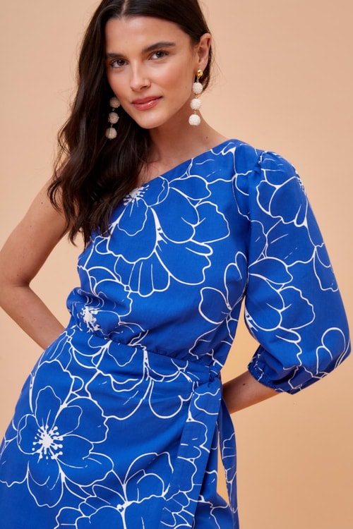 Vestido Curto Lazuli Estampado - foto 4