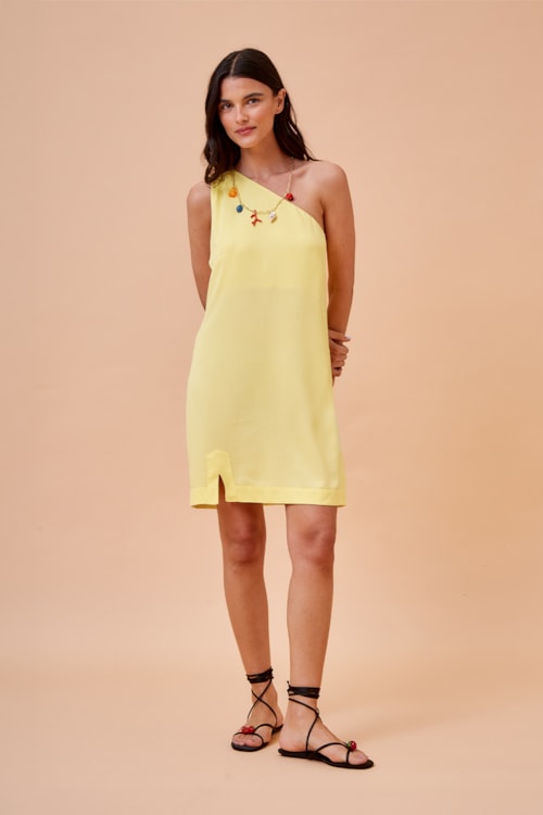 Vestido Curto Lirio Amarelo - foto 2