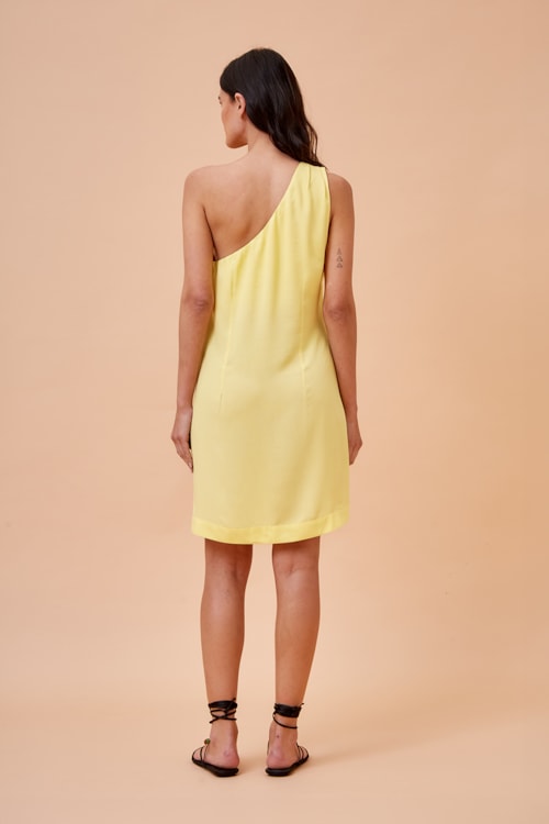 Vestido Curto Lirio Amarelo - foto 3