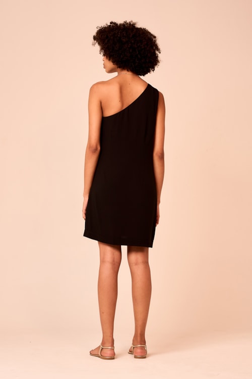 Vestido Curto Lirio Preto - foto 4