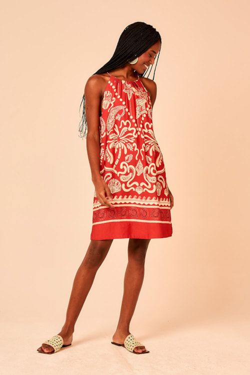 Vestido Curto Marchilli Estampado - foto 3