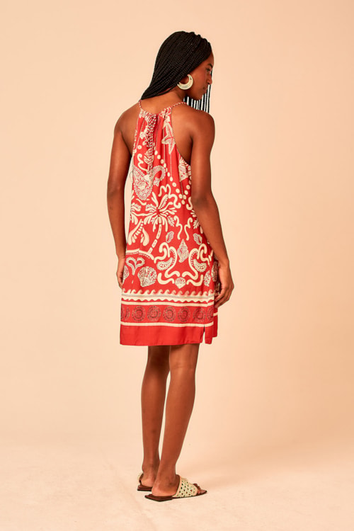 Vestido Curto Marchilli Estampado - foto 4