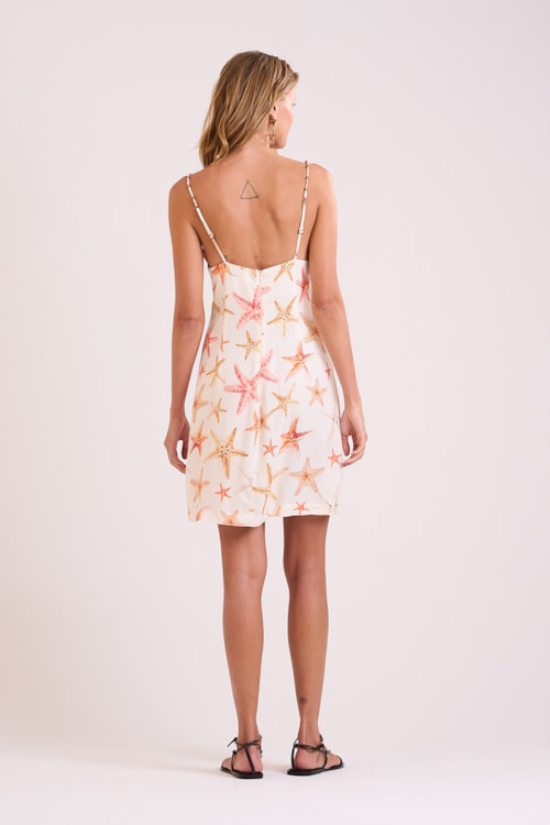 Vestido Curto Marine Estampado - foto 5