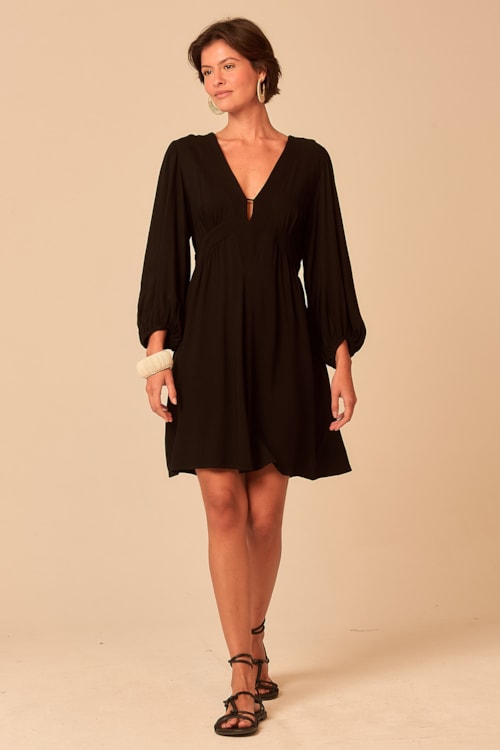 Vestido Curto Mata Preto - foto 1