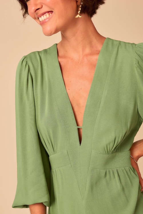 Vestido Curto Mata Verde - foto 4