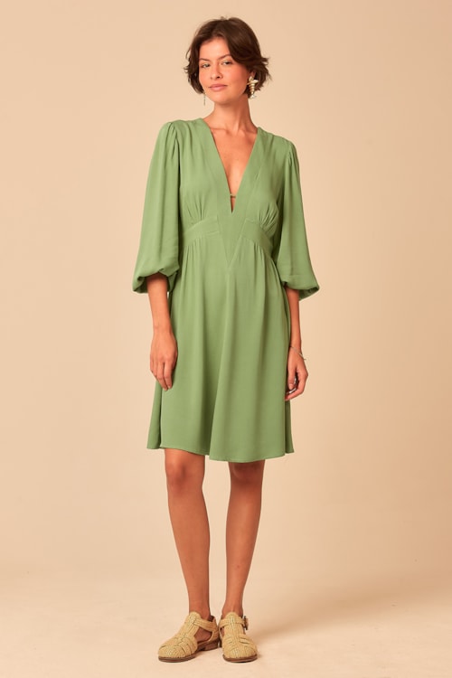 Vestido Curto Mata Verde - foto 1
