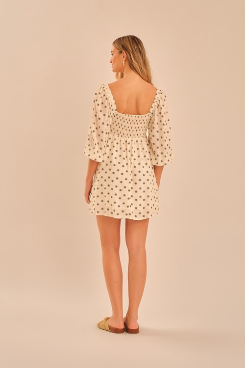 Vestido Curto Mini Solaris Estampado - foto 3