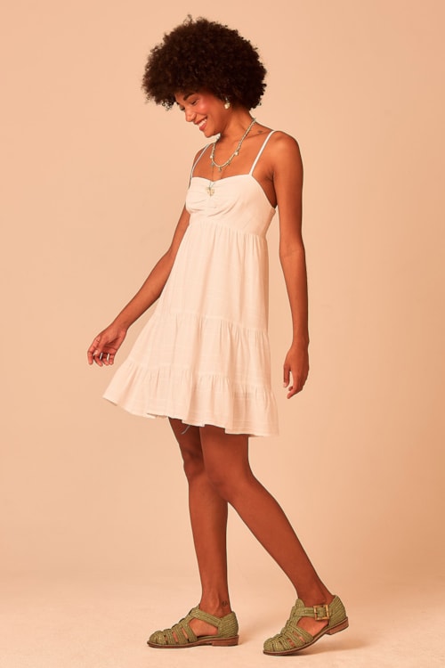 Vestido Curto Neutral Off - foto 3