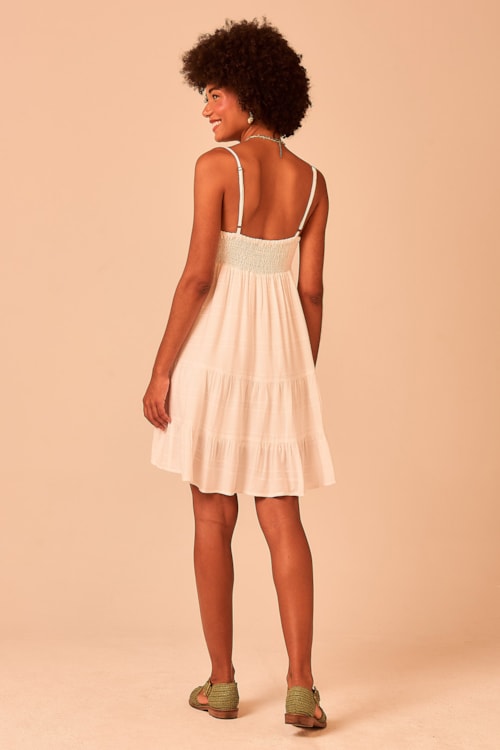 Vestido Curto Neutral Off - foto 5