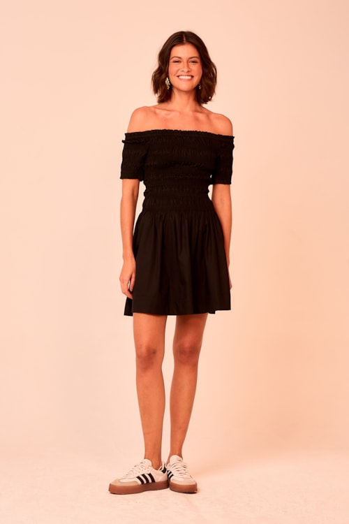 Vestido Curto Sierra Preto - foto 1
