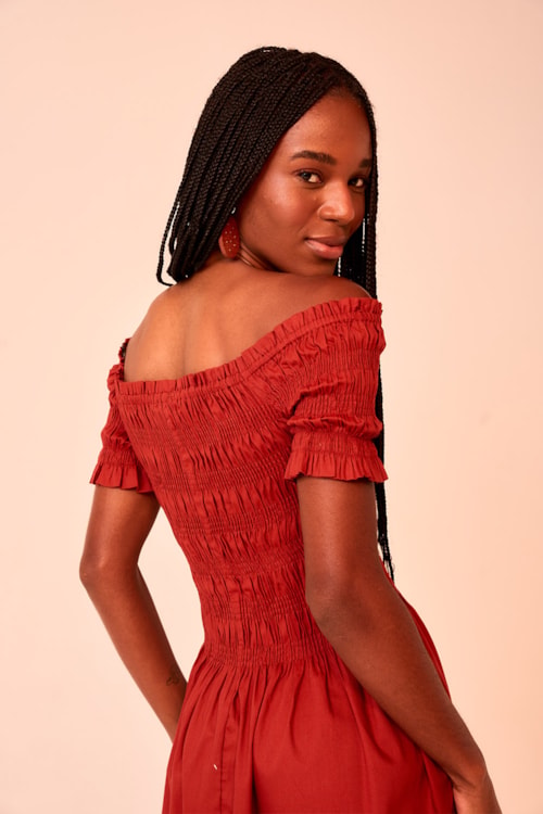 Vestido Curto Sierra Vermelho Rubi - foto 4