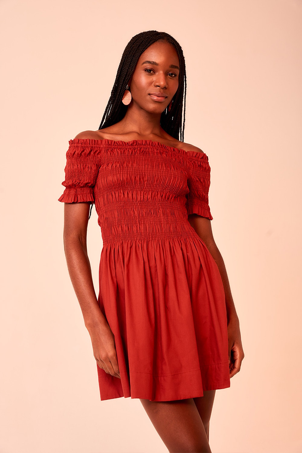 Vestido Curto Sierra Vermelho Rubi