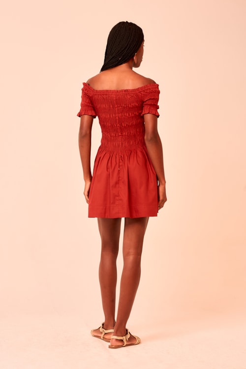 Vestido Curto Sierra Vermelho Rubi - foto 3