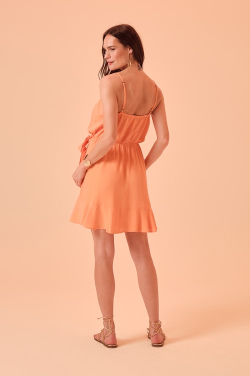 Vestido Curto Solares Laranja - foto 5