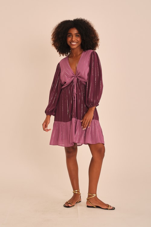 Vestido Curto Soul Bicolor - foto 1