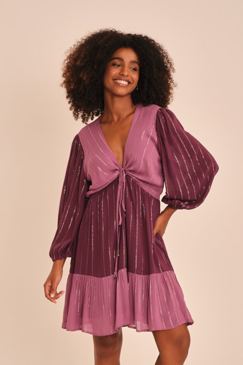 Vestido Curto Soul Bicolor - foto 3