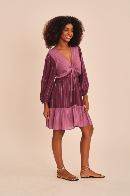Vestido Curto Soul Bicolor - foto 4