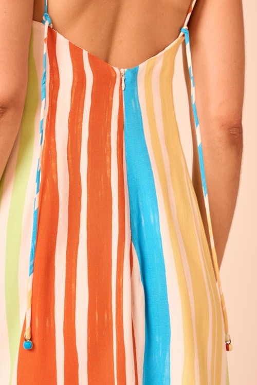 Vestido Curto Tropicos Estampado - foto 4