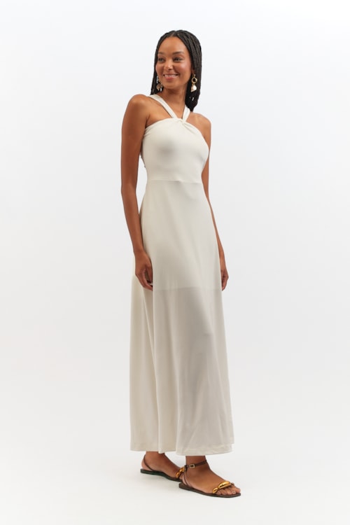 Vestido Jersey Frente Unica Off - foto 3