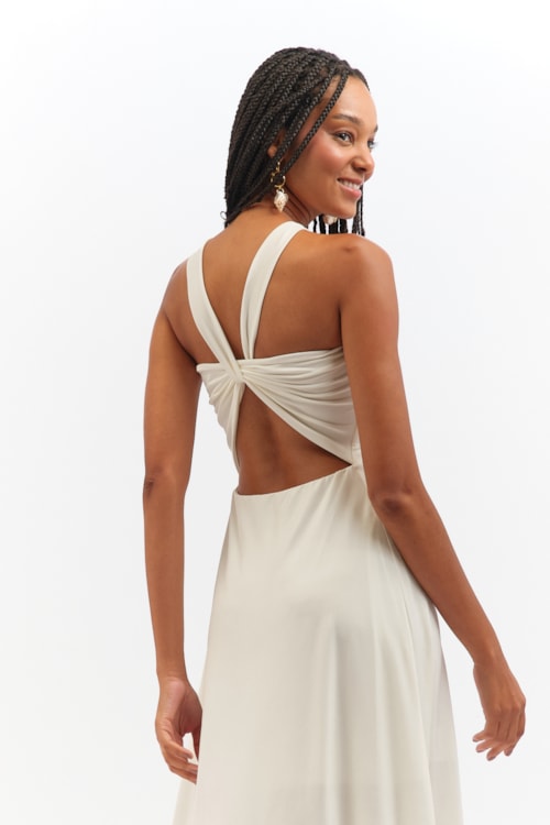 Vestido Jersey Frente Unica Off - foto 6