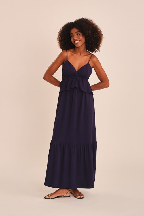 Vestido La Brise Azul Medina - foto 1
