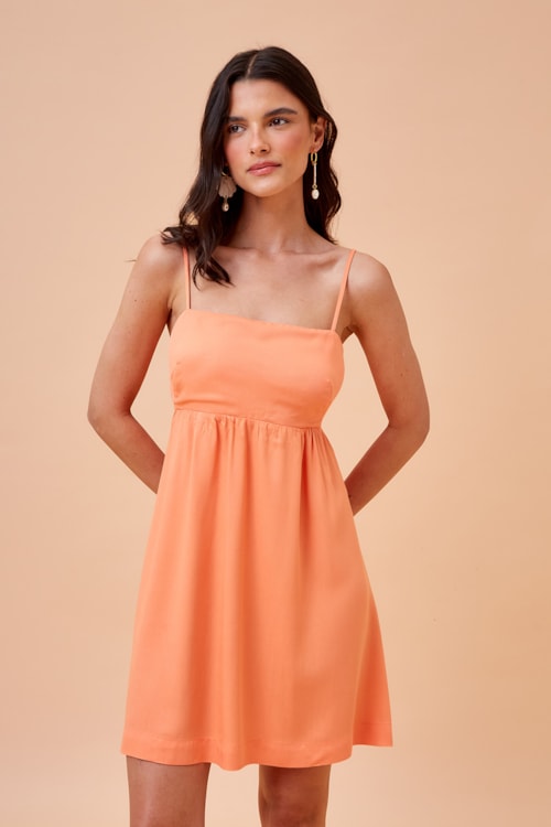 Vestido Luar Laranja Verano - foto 1