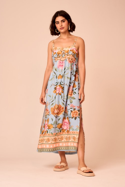 Vestido Midi Alca Sorrento Estampado - foto 1