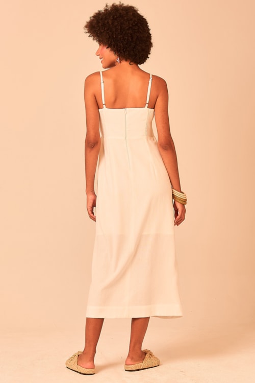 Vestido Midi Tulipa Off - foto 3