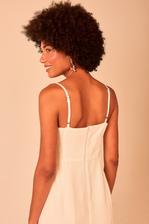 Vestido Midi Tulipa Off - foto 4