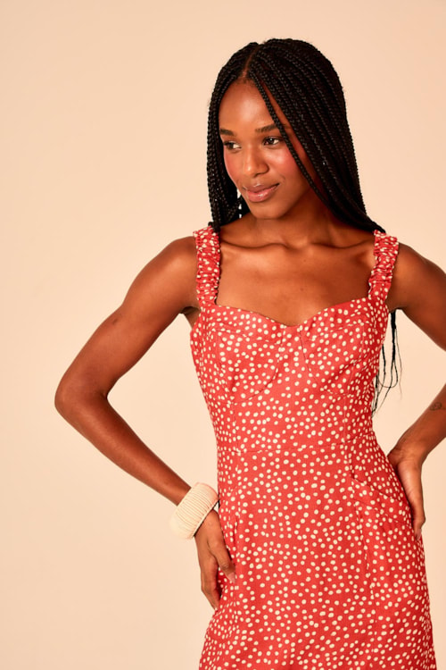 Vestido Poa Chilli Estampado - foto 4