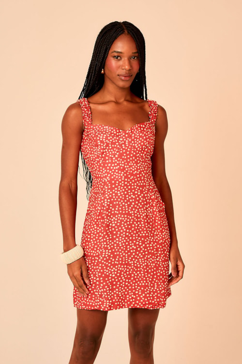 Vestido Poa Chilli Estampado - foto 1