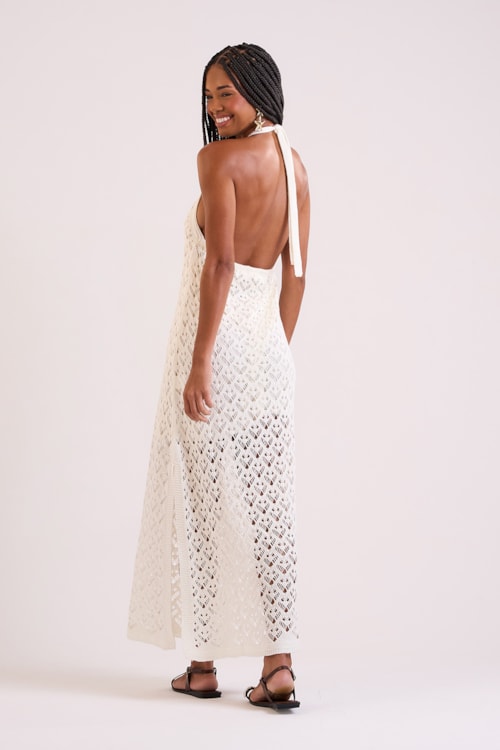 Vestido Tricot Sunset Off - foto 3