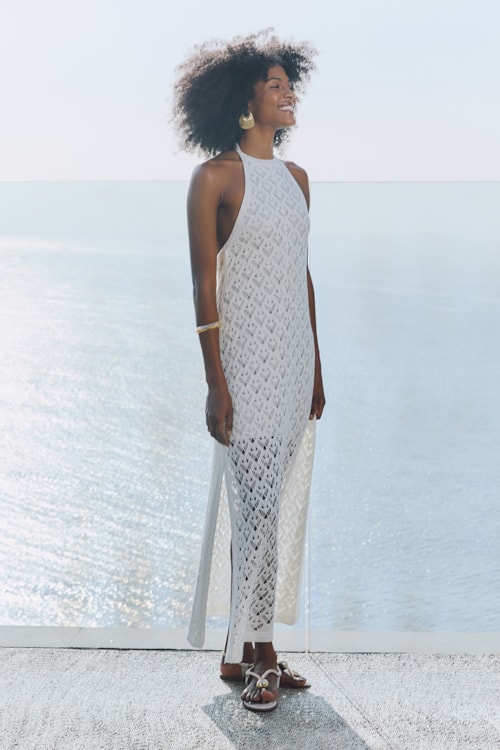 Vestido Tricot Sunset Off - foto 1