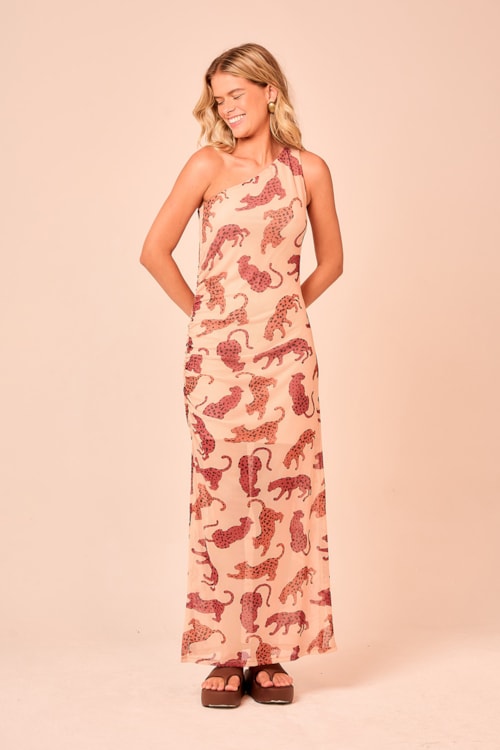 Vestido Tule Oncita Estampado - foto 3