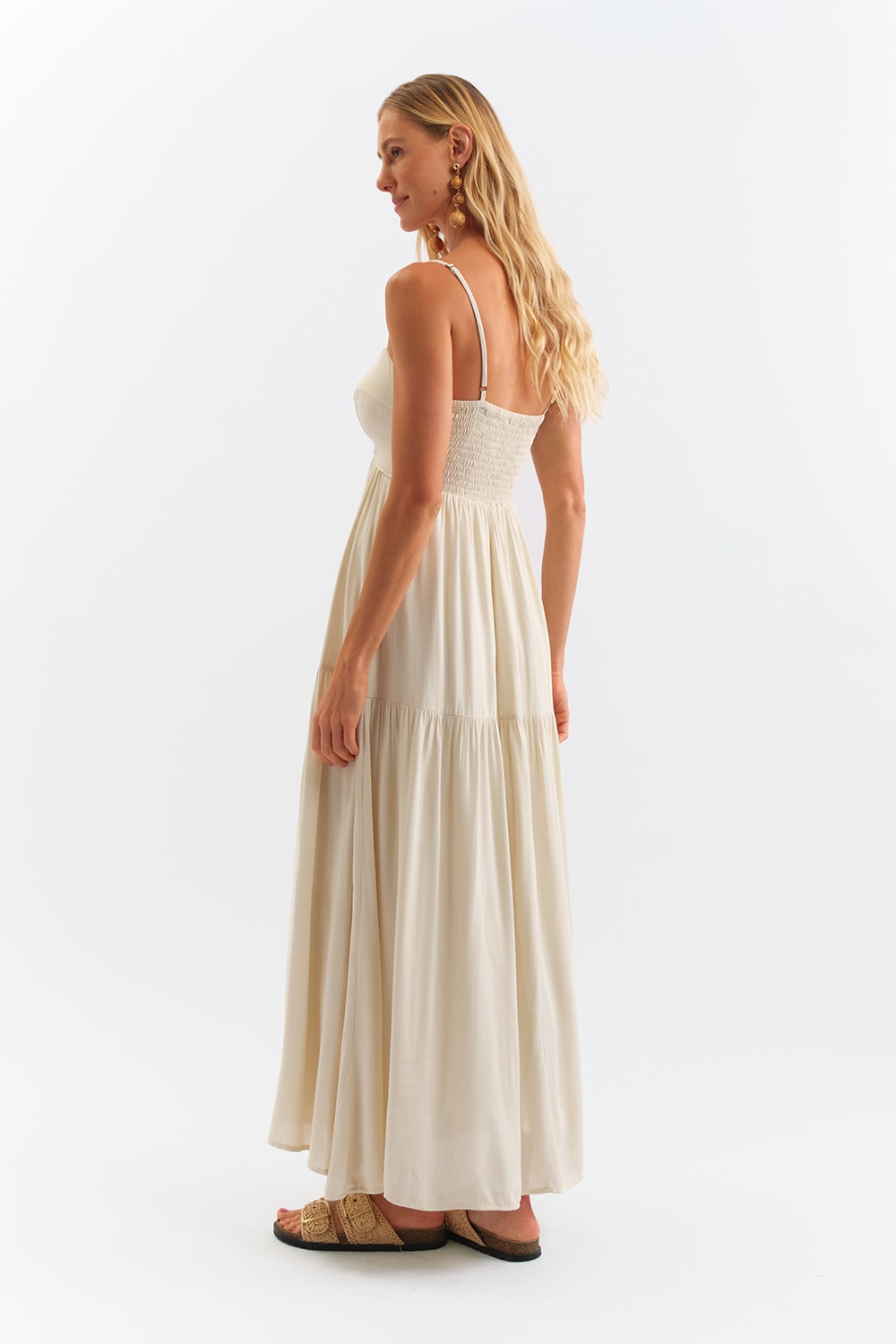 Vestido Viscose Essential Off