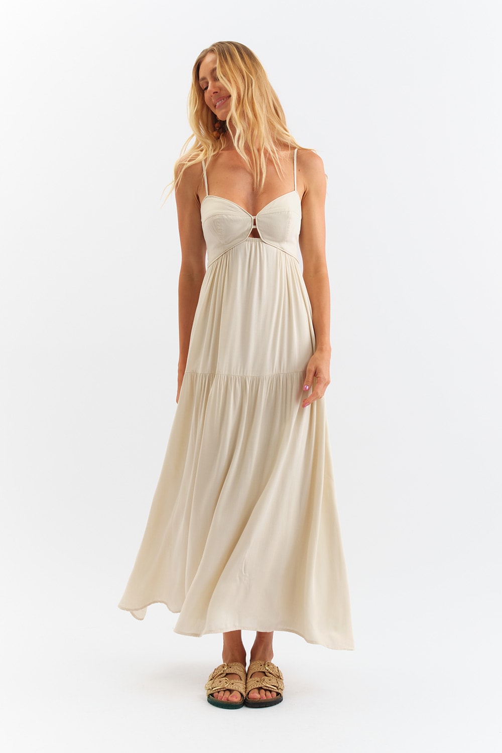Vestido Viscose Essential Off