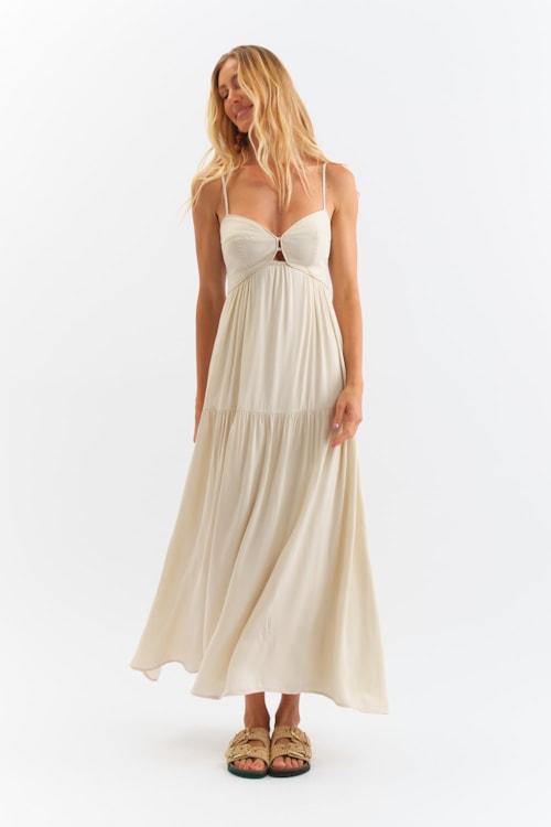 Vestido Viscose Essential Off - foto 1